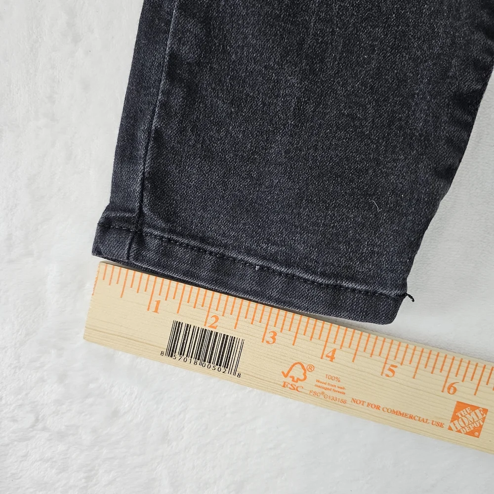 Children’s Place Girls Skinny Jeans Size 12 Nimbus Wash Black NEW Denim